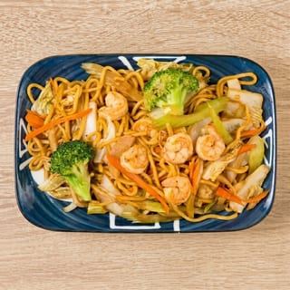 Shrimp Pan Fried Lo Mein Noodle