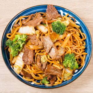 Beef Pan-Fried Lo Mein Noodle