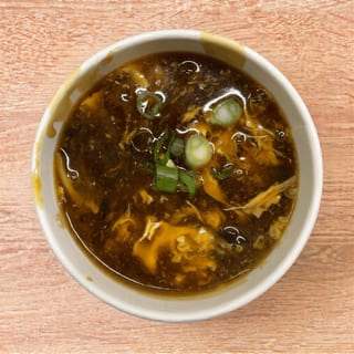 Hot and Sour Chicken with Black Mushroom Soup Tray