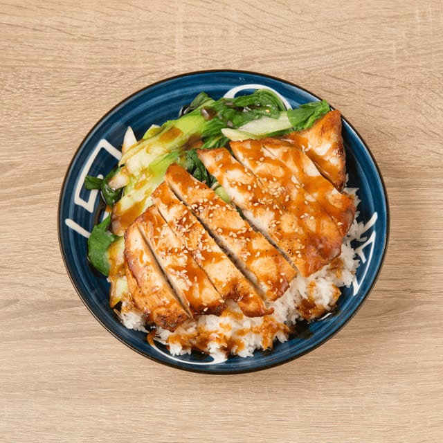 L. Chicken Teriyaki Over Rice.