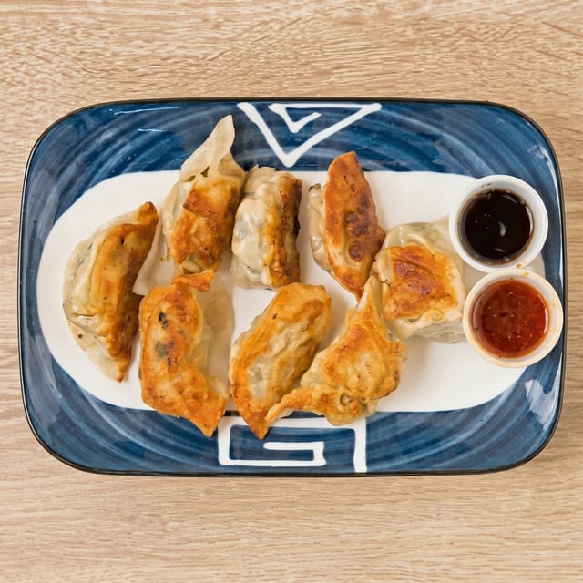 Pork & Chives Dumpling.
