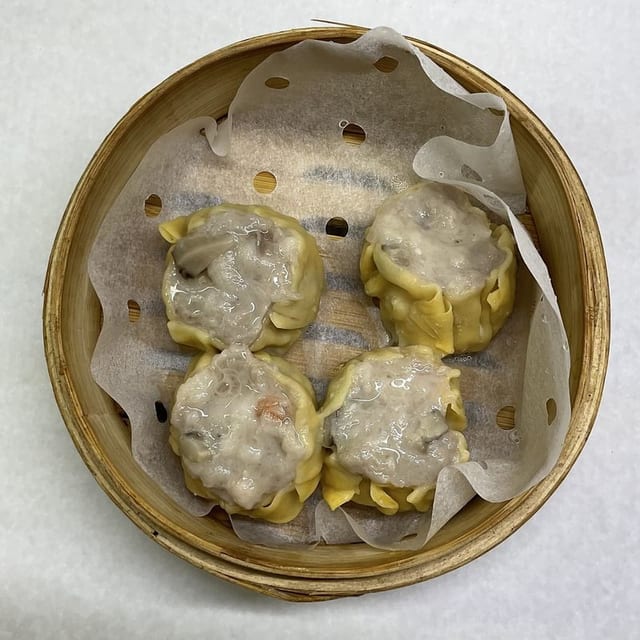 Steamed Shrimp Pork Sui Mai.