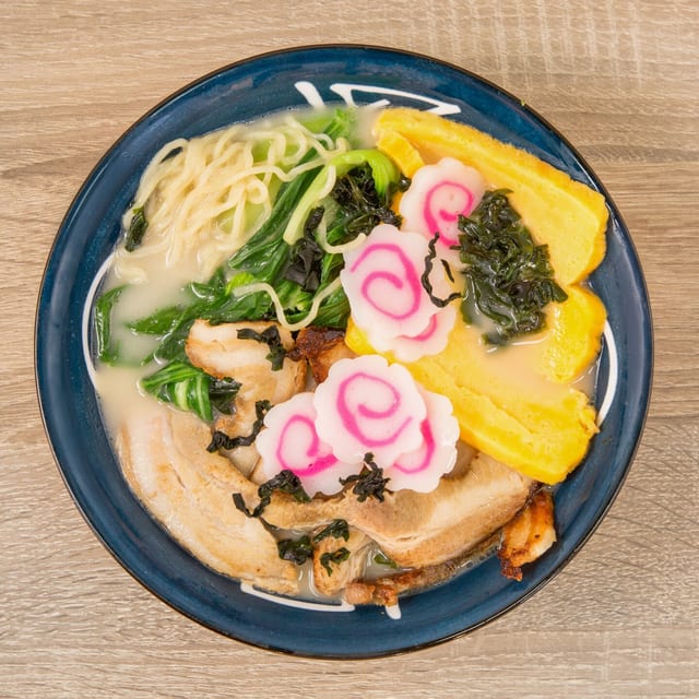 Japanese Style Noodle Soup.
