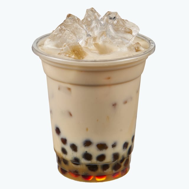 Caramel Boba Milk Tea.