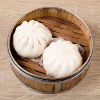 Bok Choy Pork Bun