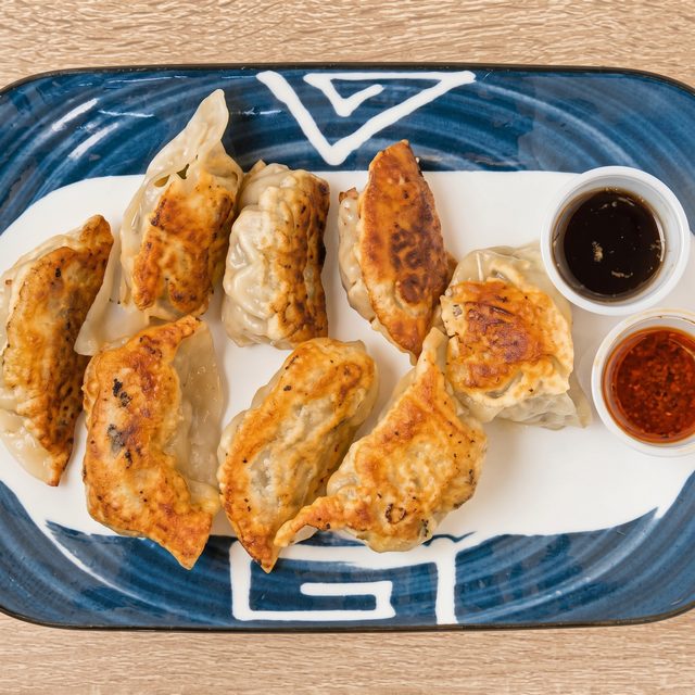 Pork & Chives Dumpling.
