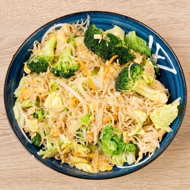 Veg Pan Fried Rice Noodle.