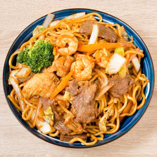 House Pan Fried Lo Mein 特色炒面