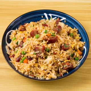 Roast Pork Fried Rice 烤猪肉炒饭